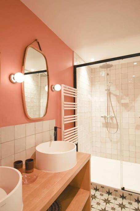 Chambre Majorelle - Rdc - Plage 50M - Rue Gratuite Saint-Malo Buitenkant foto