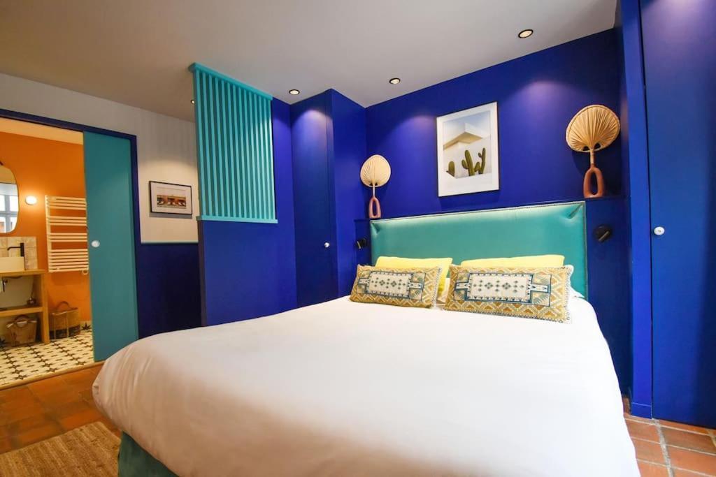 Chambre Majorelle - Rdc - Plage 50M - Rue Gratuite Saint-Malo Buitenkant foto