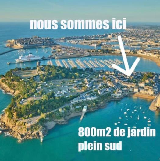 Chambre Majorelle - Rdc - Plage 50M - Rue Gratuite Saint-Malo Buitenkant foto